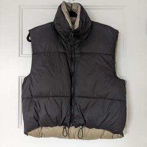 Zara Reversible Puffer Vest